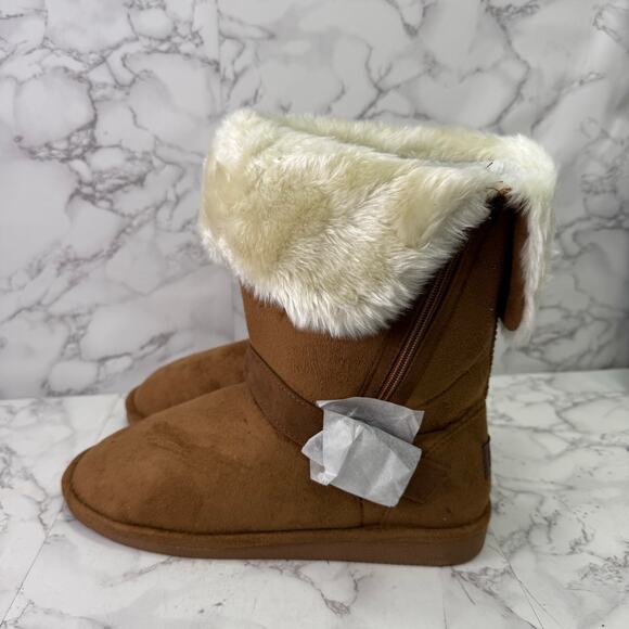 Easy USA Women’s Winter Boots sz 6 Fur Insulated Microfiber NEW # M492 - Picture 6 of 11